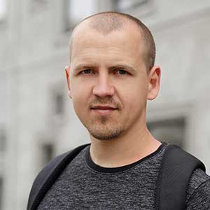 Portrait of Marcus Feldman, Chief Operating Officer
